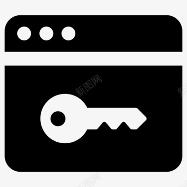 私人密码隐私钥匙密码图标