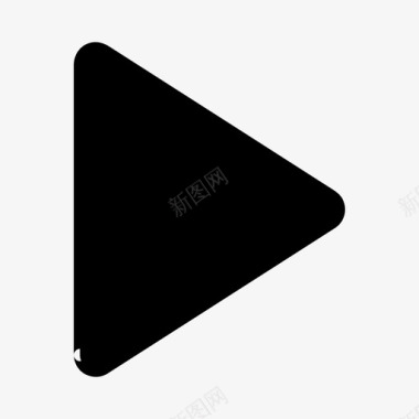 金融视频播放运行开始图标