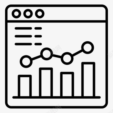 拼图信息图web分析业务分析业务信息图图标