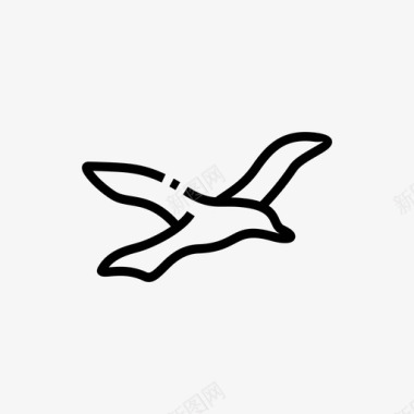 海鸟海鸟信天翁远洋图标