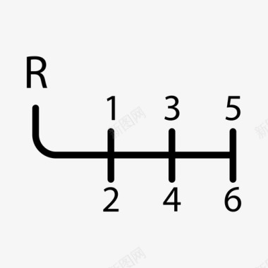 物料运输车齿轮汽车换档图标