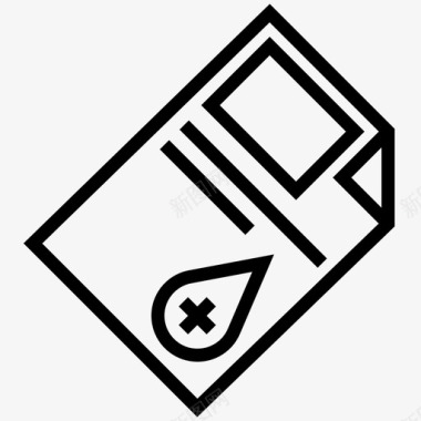 血液医疗类型血液检查图标