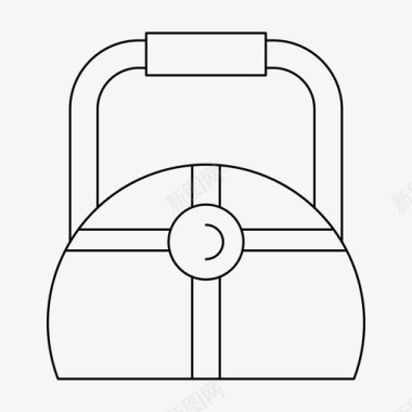 奢侈品手袋奢侈品购物图标