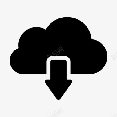 云数据库云下载数据库服务器图标