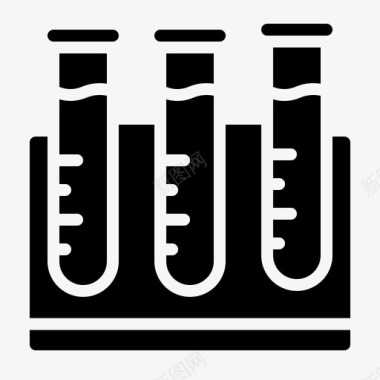 标志样本流体样本健康实验室图标