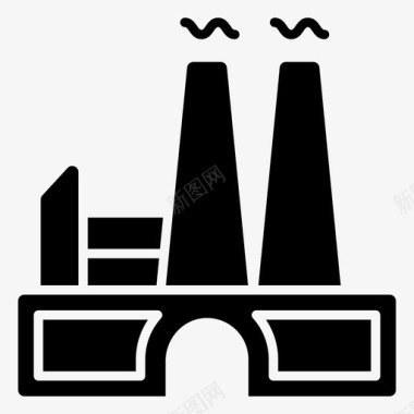 站核电站核电站的标志图标