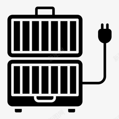 电烤架烤肉架烤肉机图标