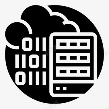 云服务器处理云服务器图标