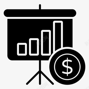 财务经营分析财务分析业务报告业务统计图标