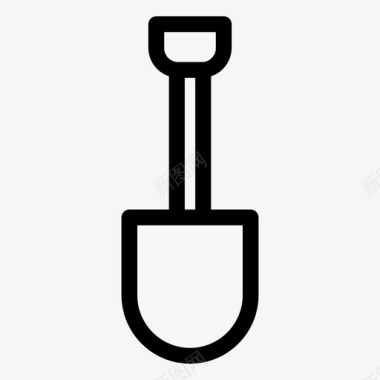 2017劳动节铲建筑挖掘图标