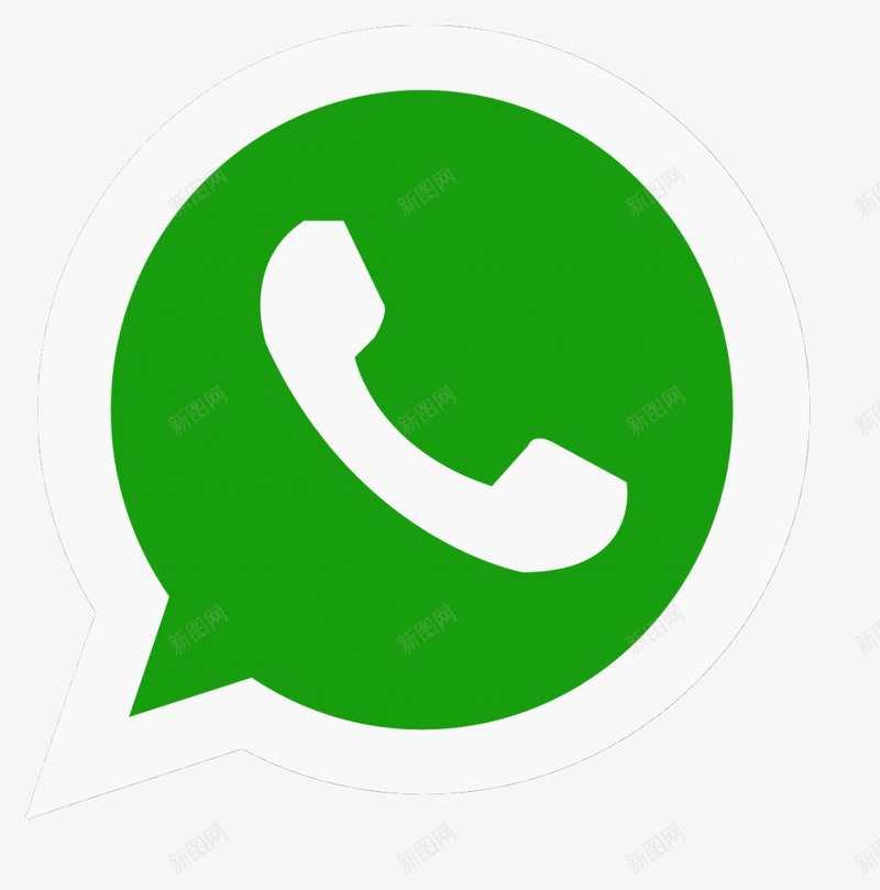 Whatsapp标志png免抠素材_88icon https://88icon.com 标志