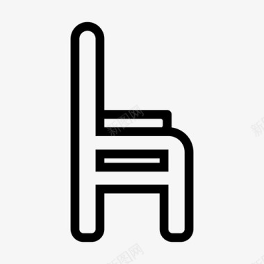 柔软舒适图标椅子舒适放松图标