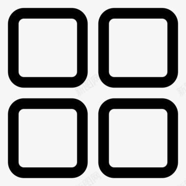 西瓜字体元素布局博客模板设计元素图标