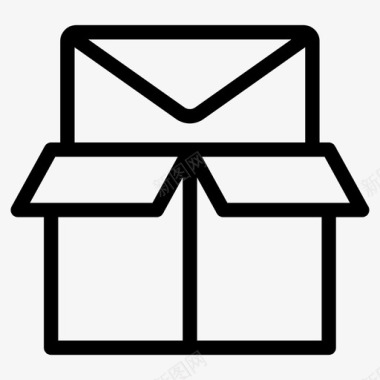 qq网络邮箱收件箱邮箱邮件图标