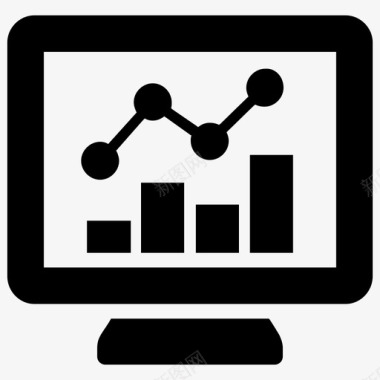 毕业后教育数据分析信息图表在线分析图标