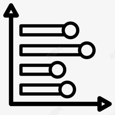 ppt统计图业务信息图业务分析统计图图标