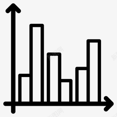 概率频率图业务分析数据可视化图标