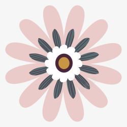 蝴蝶花环花卉梦幻童话森林系水印透明免扣图贴图平面设素材