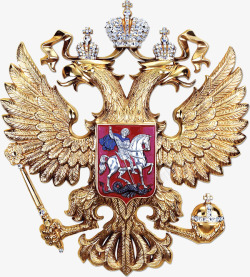 俄罗斯纹章纹章俄罗斯的徽章鹰皇俄罗斯素材