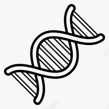 科学的化身脱氧核糖核酸生物学dna图标