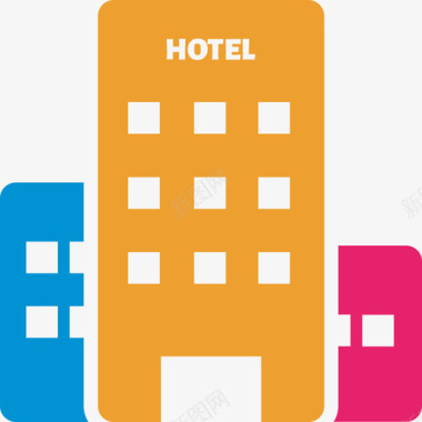 酒店酒店图标