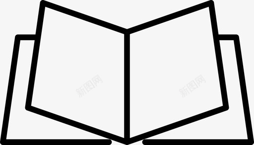 开放ID书籍小册子书签图标