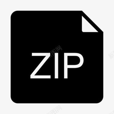 ZIPZIP填充图标