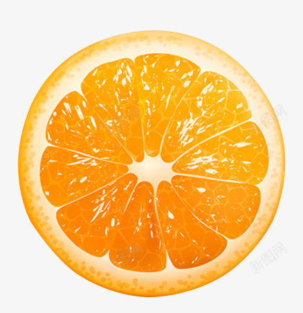 切片橙子png免抠素材_88icon https://88icon.com 切片 橙子