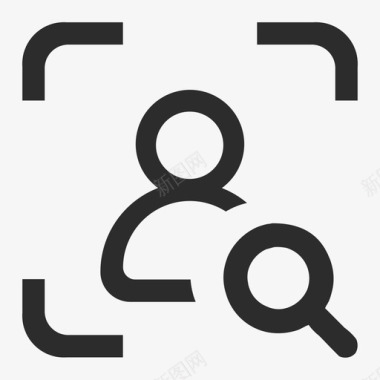 人像人像检索图标