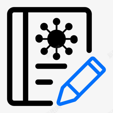 医生工作站ico医生工作站细胞申请图标