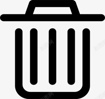 垃圾删除图标删除图标