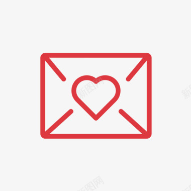 邮件标志情人节元素18图标