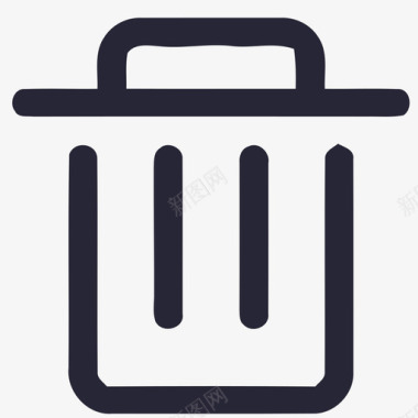 垃圾删除图标删除图标