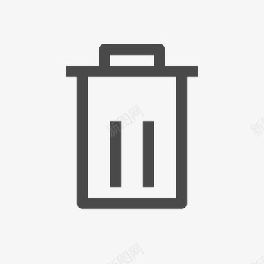 垃圾删除图标ic删除图标