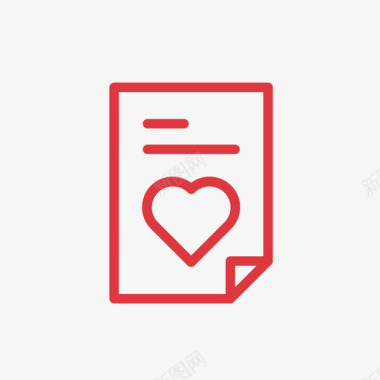邮件标志情人节元素13图标