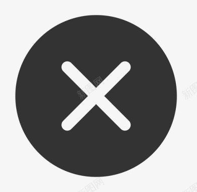 垃圾删除图标通用附件删除图标图标