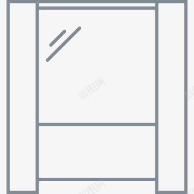 飘窗沙发椅子直角飘窗1x图标