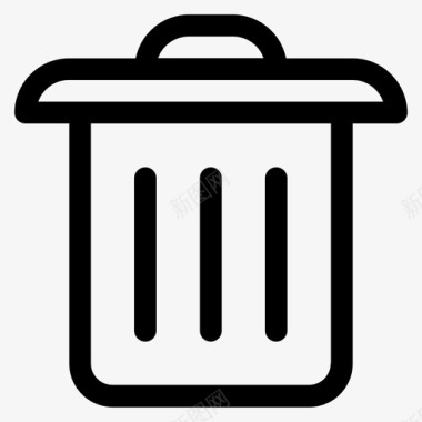 垃圾删除图标删除图标