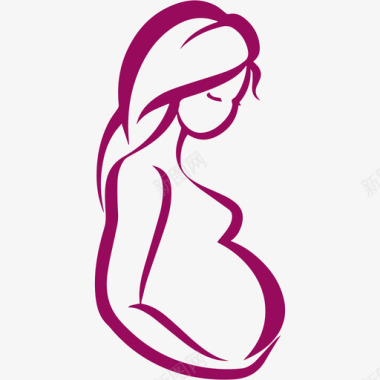 PNG图片怀孕图标