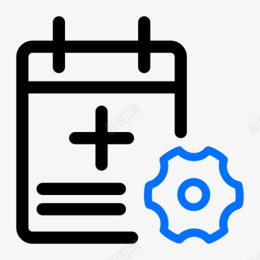健康方案icoico健康美丽档案功能病例时限配置图标