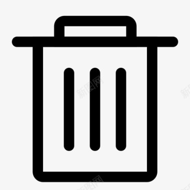 垃圾删除图标删除图标