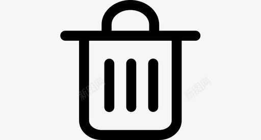 垃圾删除图标删除图标