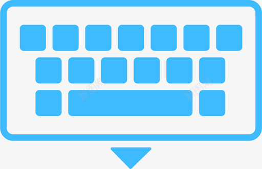 键盘键盘使用说明图标