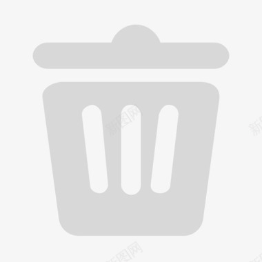 垃圾删除图标音频删除图标