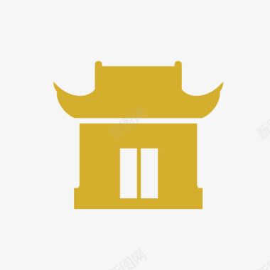 icon锁寺庙道观图标