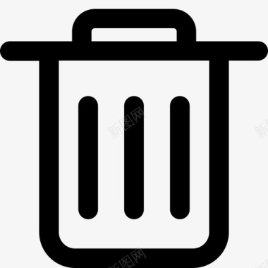 垃圾删除图标删除图标