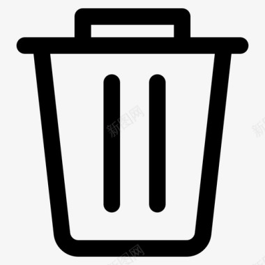 垃圾删除图标delete图标