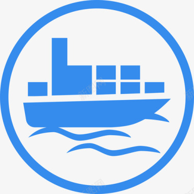 海运为了海运出口整箱图标