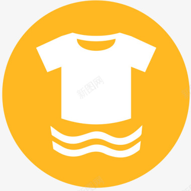 洗护专用衣物洗护图标