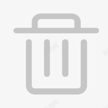 垃圾删除图标删除人员图标